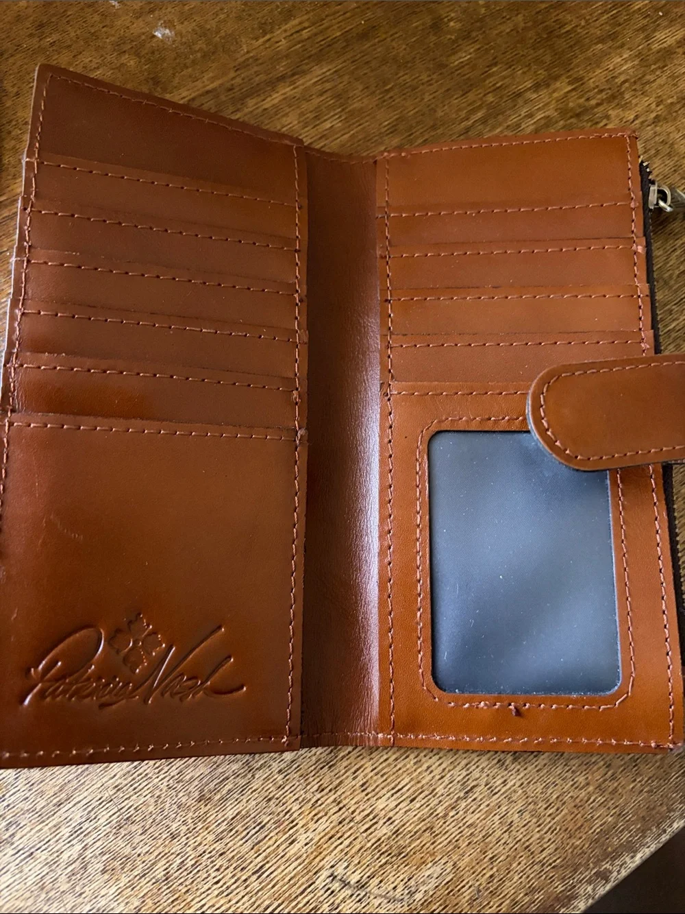 Patricia Nash wallet coral